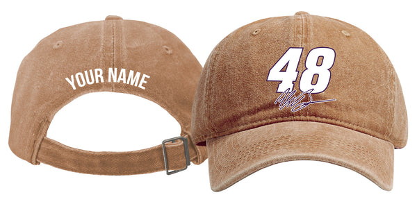Alex Bowman #48 Nascar Officially Licensed Customized Dad Hat - Unisex Baseball Cap Colorful Design