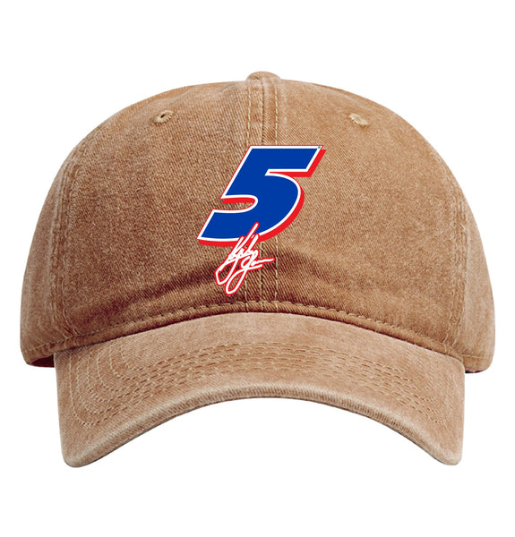 Kyle Larson - Hendricks Cars.com #5 Nascar Baseball Cap - Colorful Design
