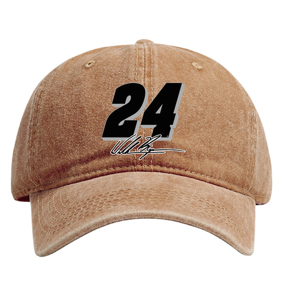 William Byron - HP #24 Nascar Baseball Cap - Colorful Design