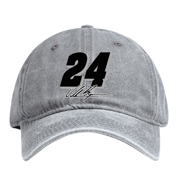 William Byron - HP #24 Nascar Baseball Cap - Colorful Design