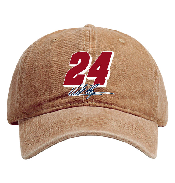 William Byron - Liberty Univesity #24 Nascar Baseball Cap - Colorful Design