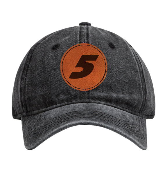 Kyle Larson - Hendricks Cars.com #5 Nascar Baseball Cap - Engraved Leather Patch