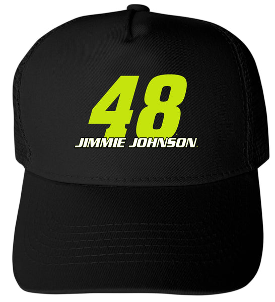 Jimmie Johnson #48 Nascar Trucker Hat - Full Color Design