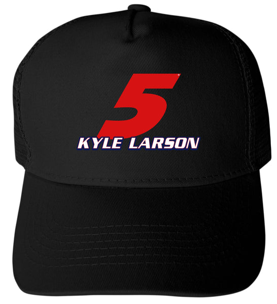 Kyle Larson - Valvoline #5 Nascar Trucker Hat - Full Color Design