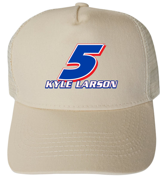 Kyle Larson - Hendricks Cars.com #5 Nascar Trucker Hat - Full Color Design