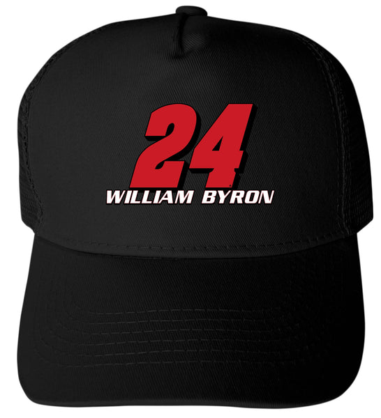 William Byron - Cincinnati #24 Nascar Trucker Hat - Full Color Design