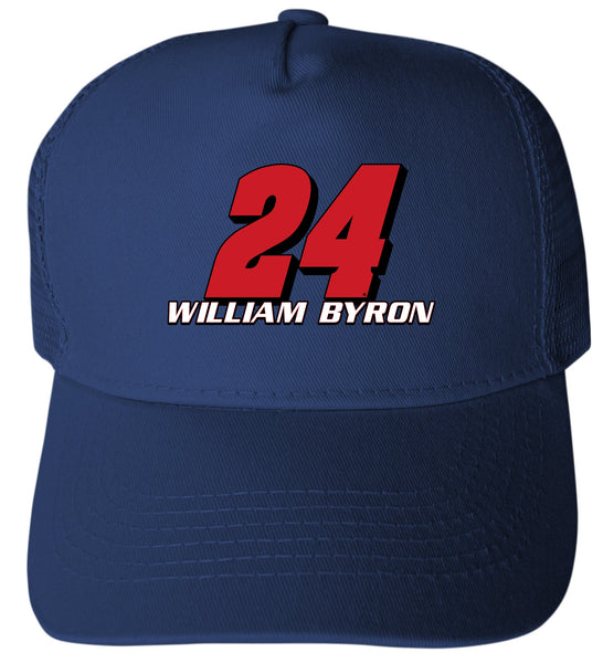 William Byron - Cincinnati #24 Nascar Trucker Hat - Full Color Design