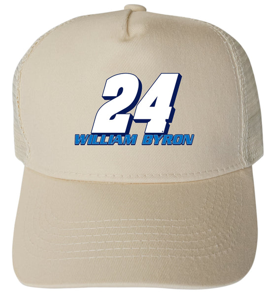 William Byron - Valvoline #24 Nascar Trucker Hat - Full Color Design