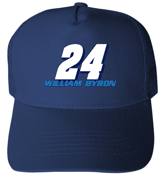 William Byron - Valvoline #24 Nascar Trucker Hat - Full Color Design