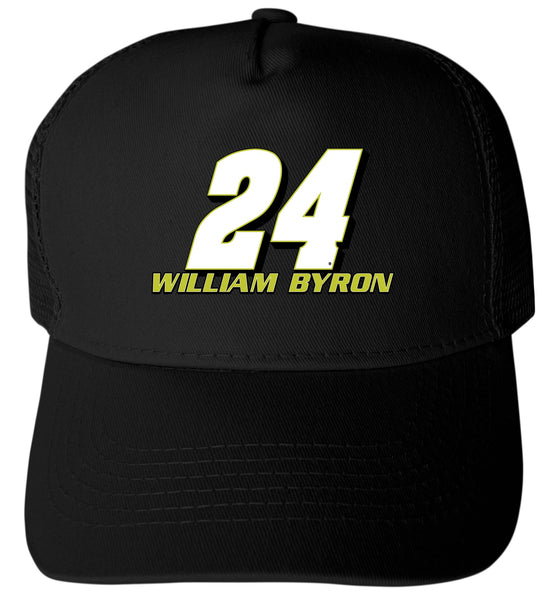William Byron - Raptor #24 Nascar Trucker Hat - Full Color Design