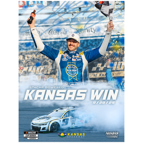 *PRE-ORDER* 2025 KANSAS **AUTOGRAPHED** WIN POSTER