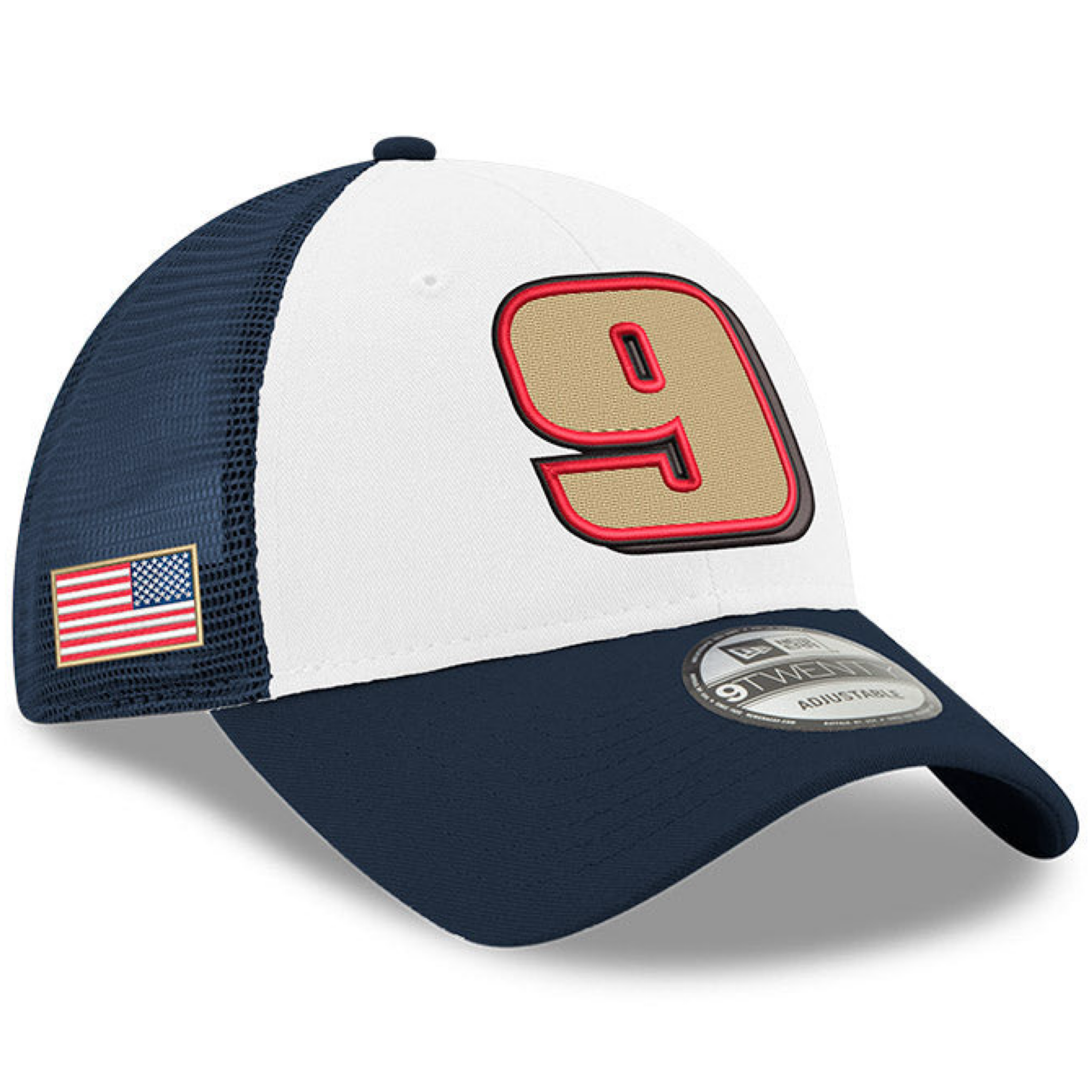 9 THROWBACK NEW ERA 9TWENTY TRUCKER HAT – Chase Elliott Store