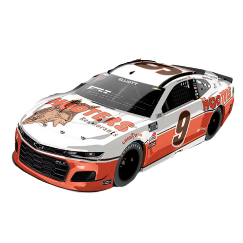 2021 HOOTERS THROWBACK COLOR CROMADO 1:24 Die-Cast