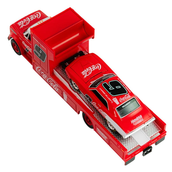 Coca-Cola 1968 Chevrolet C60 Truck w/1969 Chevrolet Camaro M2 1:64