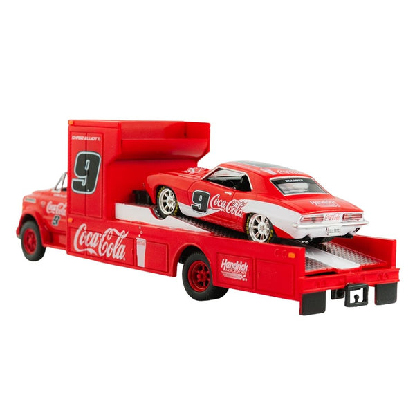 Coca-Cola 1968 Chevrolet C60 Truck w/1969 Chevrolet Camaro M2 1:64