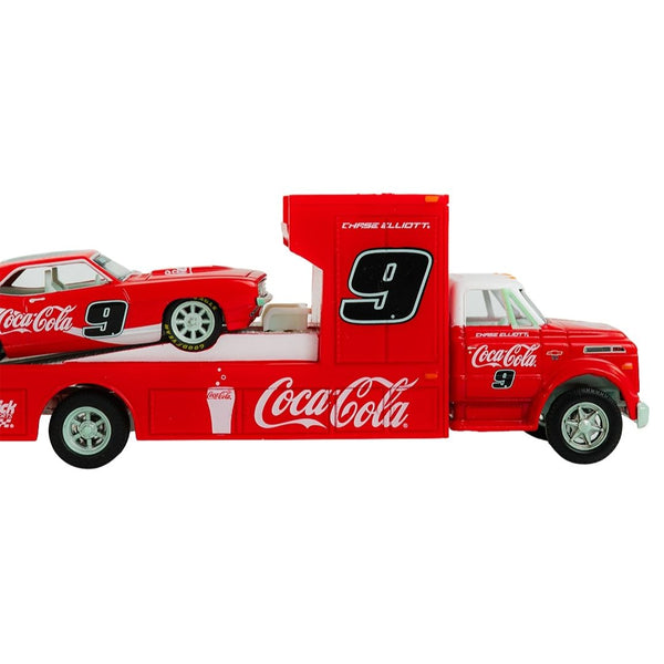 Coca-Cola 1968 Chevrolet C60 Truck w/1969 Chevrolet Camaro M2 1:64