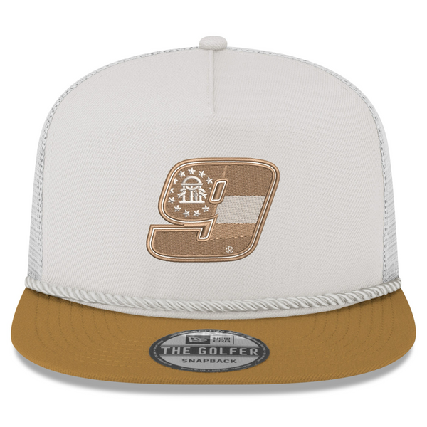 TONAL DI9 GEORGIA NEW ERA GOLFER TRUCKER HAT