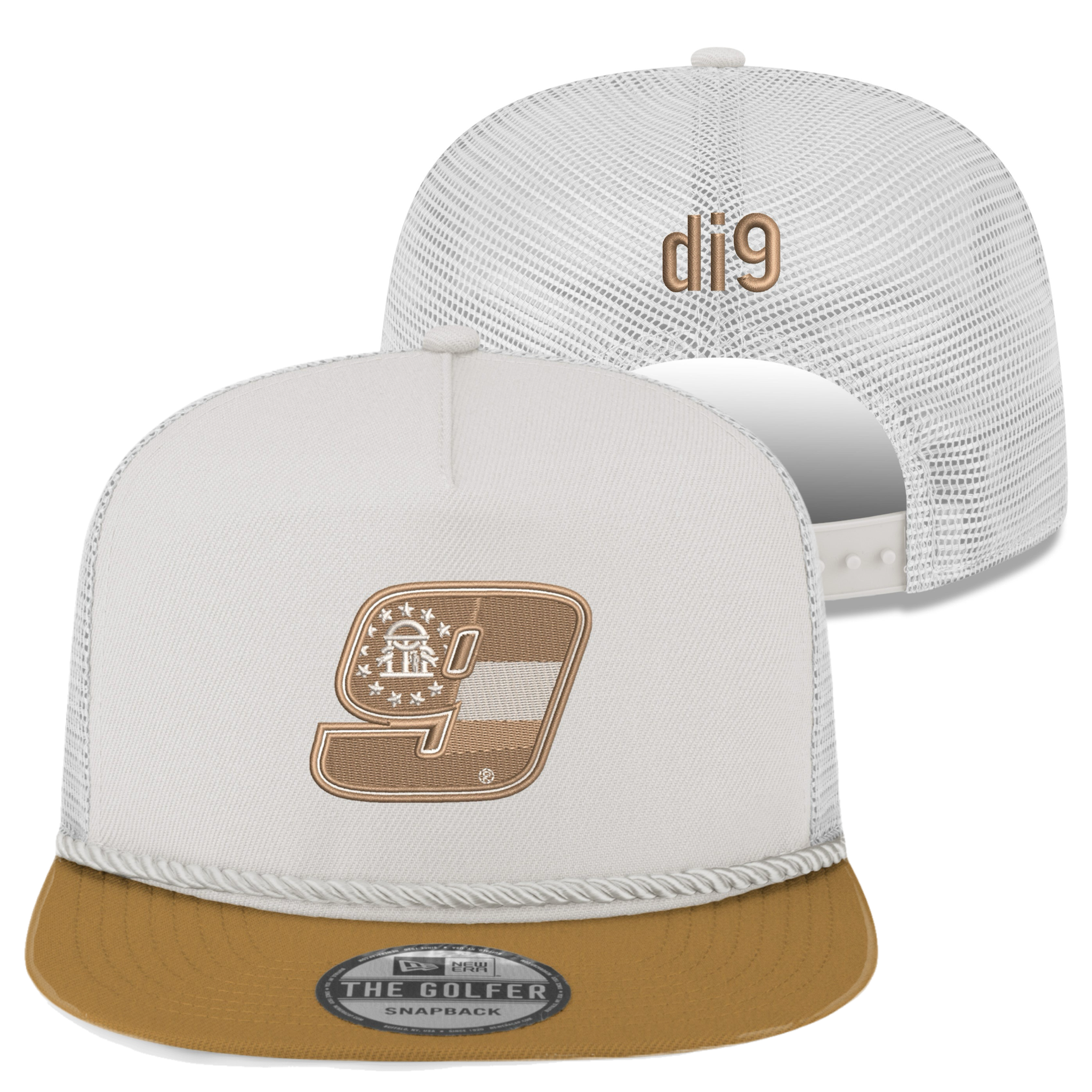 TONAL DI9 GEORGIA NEW ERA GOLFER TRUCKER HAT