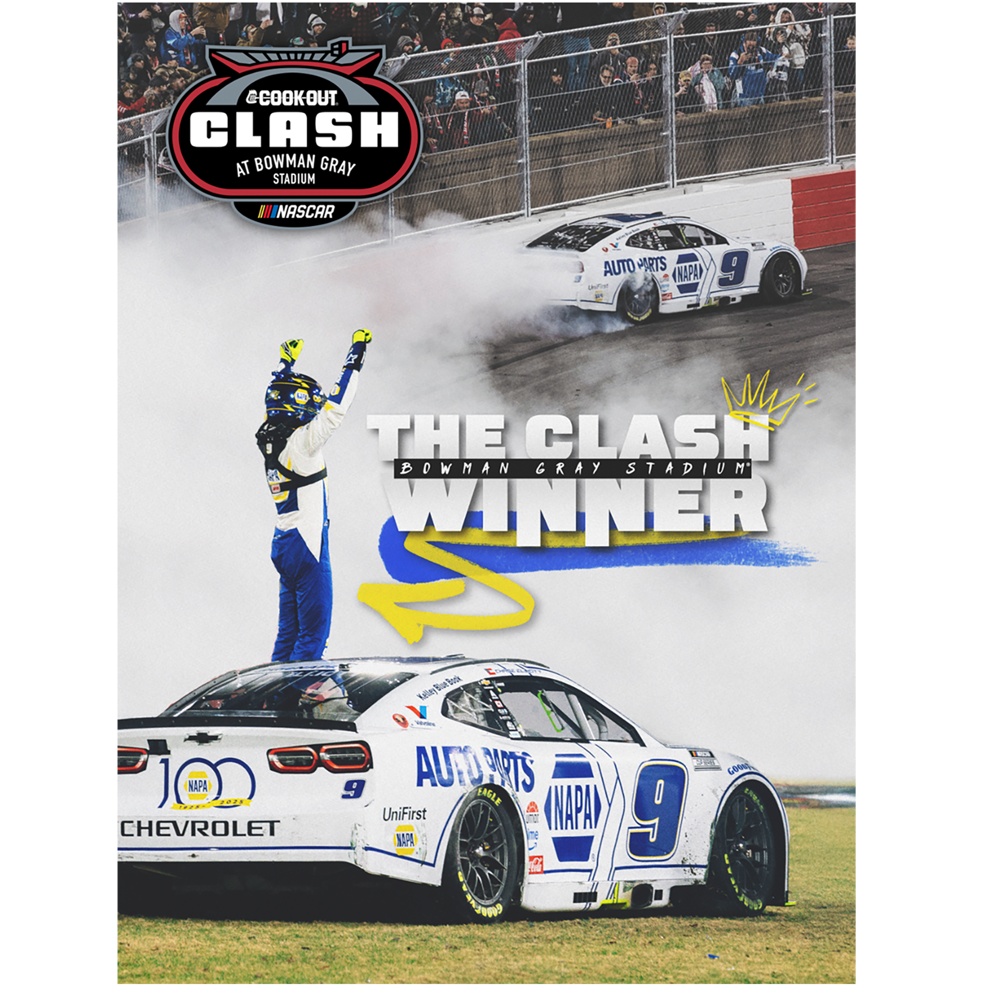 **PRE-ORDER** 2025 CLASH WIN **AUTOGRAPHED** WIN POSTER