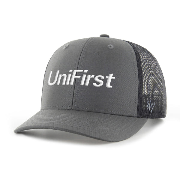‘47 CHARCOAL UNIFIRST TRUCKER HAT