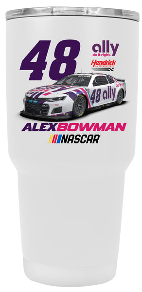 #48 Alex Bowman  24oz Stainless Steel Tumbler Car Design