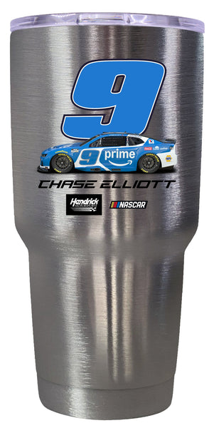 Nascar #9 Chase Elliott 24 oz Stainless Steel Insulated Tumbler Officially Licensed