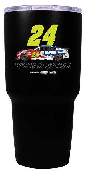 William Byron #24 Nascar Offic. Licensed 24 oz Insulated Stainless Steel Tumbler