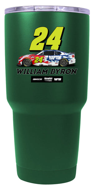 William Byron #24 Nascar Offic. Licensed 24 oz Insulated Stainless Steel Tumbler