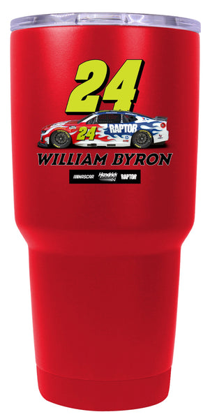 William Byron #24 Nascar Offic. Licensed 24 oz Insulated Stainless Steel Tumbler