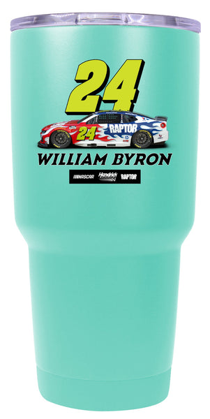 William Byron #24 Nascar Offic. Licensed 24 oz Insulated Stainless Steel Tumbler