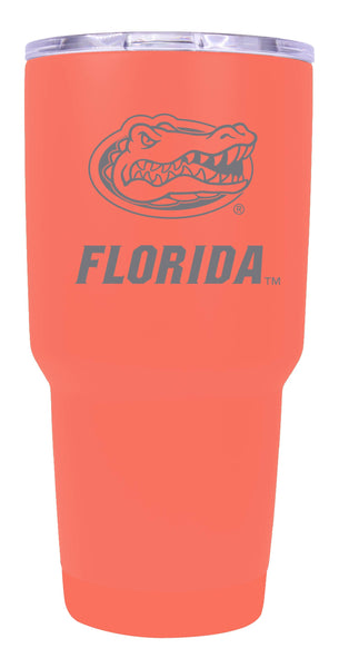 Florida Gators 24 oz Insulated Tumbler Etched - Choose Your Color