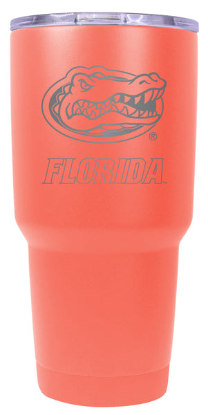 Florida Gators 24 oz Engraved Insulated Stainless Steel Tumbler Officially Licensed