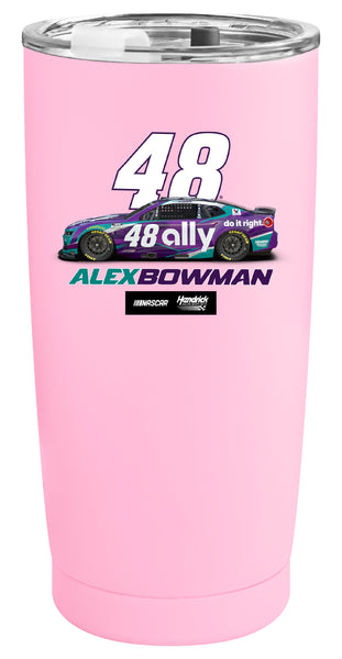 Alex Bowman #48 Nascar Offic. Licensed 16 oz Insulated Stainless Steel Tumbler