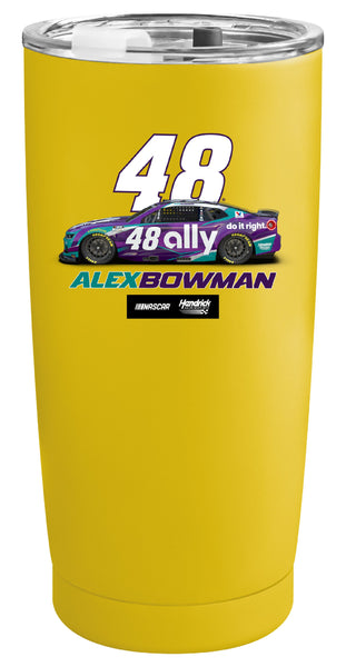 Alex Bowman #48 Nascar Offic. Licensed 16 oz Insulated Stainless Steel Tumbler