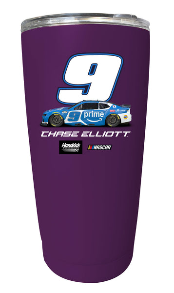 Nascar #9 Chase Elliott 16 oz Insulated Stainless Steel Tumbler Officially Licensed
