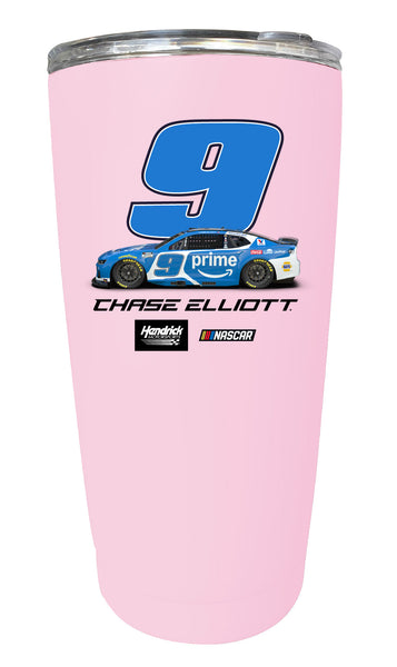 Nascar #9 Chase Elliott 16 oz Insulated Stainless Steel Tumbler Officially Licensed