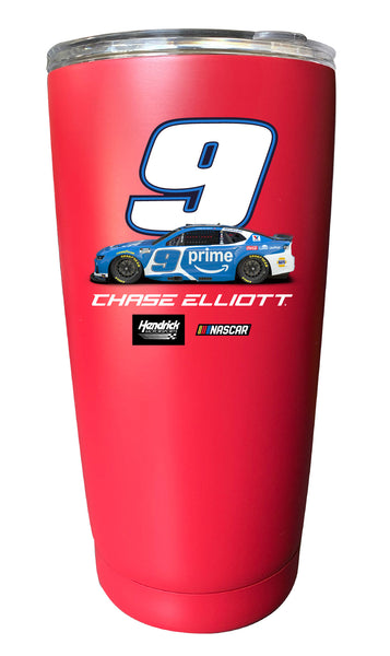 Nascar #9 Chase Elliott 16 oz Insulated Stainless Steel Tumbler Officially Licensed