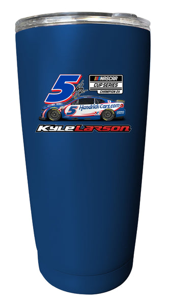 Kyle Larson 2X Champ #5 Nascar Offic. Licensed 16 oz Insulated Stainless Steel Tumbler