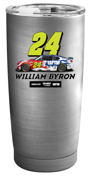 William Byron #24 Nascar Offic. Licensed 16 oz Insulated  Tumbler