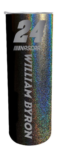#24 William Byron Officially Licensed 20oz Insulated Stainless Steel Skinny Tumbler