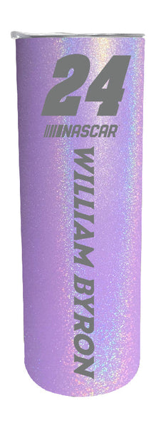 #24 William Byron Officially Licensed 20oz Insulated Stainless Steel Skinny Tumbler