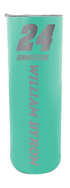 #24 William Byron Officially Licensed 20oz Insulated Stainless Steel Skinny Tumbler
