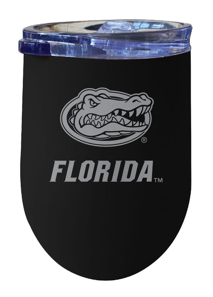 Florida Gators 12 oz Engraved Insulated Wine Stainless Steel Tumbler Officially Licensed Collegiate Product