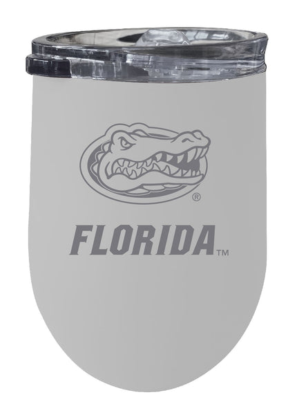 Florida Gators 12 oz Engraved Insulated Wine Stainless Steel Tumbler Officially Licensed Collegiate Product