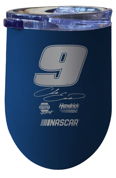 Chase Elliott #9 NASCAR Cup Series 12 oz Etched Insulated Stainless Steel Tumbler
