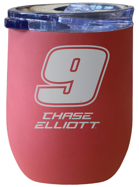 Nascar #9 Chase Elliott 12 oz Engraved Insulated Wine Stainless Steel Tumbler