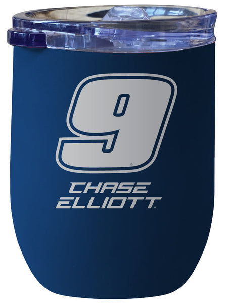 Nascar #9 Chase Elliott 12 oz Engraved Insulated Wine Stainless Steel Tumbler