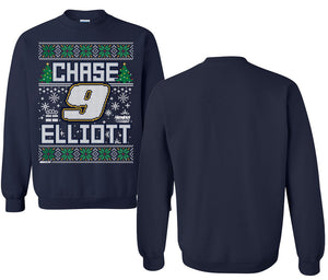 **PRE-ORDER** NAVY UGLY CHRISTMAS SWEATER CREWNECK FLEECE