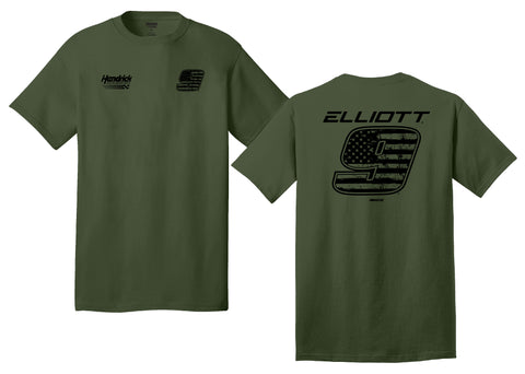 *PRE-ORDER* PATRIOTIC NUMBER FLAG TEE