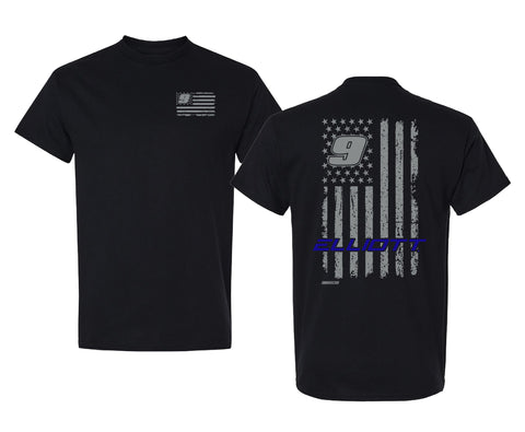 *PRE-ORDER* BLACK PATRIOTIC FLAG TEE